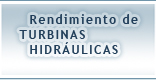 Rendimiento de Turbinas Hidráulicas